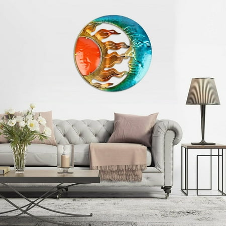 Yocowu Celestial Sun Moon Metal Wall Art Craft Waterproof Durable Home Hanging Decor Canada - Celestial Sun Moon Home Decor Yocowu Celestial Sun Moon Metal Wall Art Craft Waterproof Durable Home Hanging Decor Canada - Celestial Sun Moon Home Decor