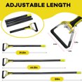 thumbnail image 4 of ROMUCHE Hoe Garden Tool,59in Garden Hula Hoe Stirrup Hoe Weeding Loop Tools Stainless Steel Multipurpose Gardening Tools for Weeding Loosening Soil Planting Farm, 4 of 12