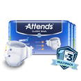thumbnail image 4 of Unisex Adult Incontinence Brief Attends Classic Regular Disposable (Case of 72), 4 of 4