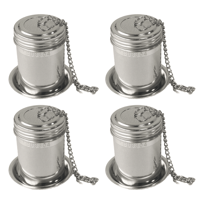 Infusor de té, colador de té de malla extrafina, con gancho de cadena extendido para preparar té de hojas sueltas, especias y condimentos