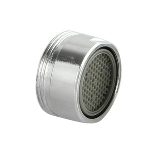 Amdohai Faucet Aerator Faucet Accessory Chrome Plated Brass Bubbler Inner Core Filter Nozzle Kitchen Splash Nozzle M24 External Teeth Foaming Device