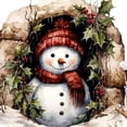thumbnail image 1 of Pintura de diamante 5D DIY, kit de Navidad con taladro redondo completo, decoración del hogar, 40x40cm, 1 of 9