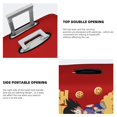 thumbnail image 2 of Anime Cartoon Dragon Ball Z (12) Travel Suitcase Protector Elastic Washable Protective Baggage Covers With Concealed Zipper For 22-24 Inch Suitcase - M, 2 of 5