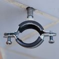thumbnail image 6 of Uxcell Split Ring Pipe Hanger, 6"(150mm) Zinc Plated Iron Wall Ceiling Mount Pipe Bracket Support Clamp, 6 of 6