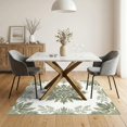 thumbnail image 3 of ODIKA 5'x7' Washable Area Rug Non-Slip, Low Pile, Stain Resistant Farmhouse Forest Inspired Featuring Vintage Botanical Hardwood for Guest Room, Lounge, Apartment, 3 of 7
