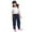 Navy, variant on REDARER Kids' Waterproof Rain Pants Elastic Waist Reflective Lightweight Rainwear for Boys & Girls,4-5 Years