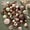 Greens and Neutrals, variant on Member's Mark Shatterproof Ornament Collection, 82 Count