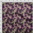 thumbnail image 4 of oneOone Viscose Chiffon Wine Purple Fabric Abstracts Dress Material Fabric Print Fabric By The Yard 42 Inch Wide, 4 of 4