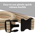 thumbnail image 6 of Premium Patient Transfer/Walking Gait Belt with Plastic Quick Release Buckle - Beige 72"L x 2"W, 6 of 8