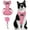 Pink, variant on DMISOCHR Cat Harness and Leash Set Escape Proof Cat Vest Harness for Outdoor