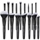thumbnail image 1 of Set de brochas de maquillaje Bueart Design ULTRA SOFT, 16 unidades, color negro, 1 of 9