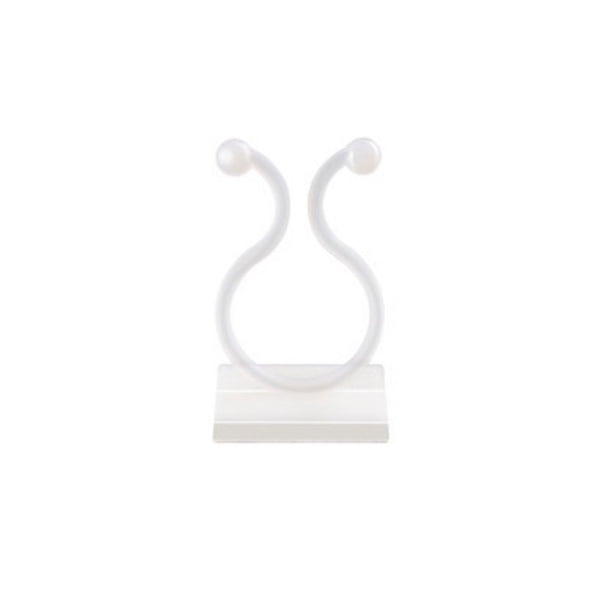 Clips para accesorios de pared de escalada, 100 Uds. Ganchos autoadhesivos para fijación de plantas para enredaderas de pared invisibles, fijación de plantas, tracción de enredaderas