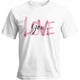 thumbnail image 1 of Camisetas gráficas informales de manga corta para hombre con texto "Love You" para San Valentín, 1 of 8
