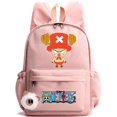 thumbnail image 1 of Anime One Piece Backpack Knapsack Kids Boy Girl Printed School Bag Teenager Student Cartoon Bookbag Outdoor Rucksack, 1 of 5
