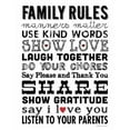 thumbnail image 3 of Marrott, Stephanie 15x18 Black Modern Framed Museum Art Print Titled - Family Rules, 3 of 5
