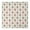 Highland Cow Flower, variant on White Highland Cow Bathtub Flower Pattern Square Fitted Tablecloth with Elastic Edge,Square Table Cover,Washable Elastic Table Cover for Home Kitchen Party Decor 34"x34"