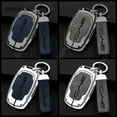 thumbnail image 4 of Zinc alloy+leather Car Remote Key Case Cover For BYD D 3 buttons Han Tang Song ATTO3 Seal Dolphin Chazor05 Granvia 07 Qin E2 E3, 4 of 29