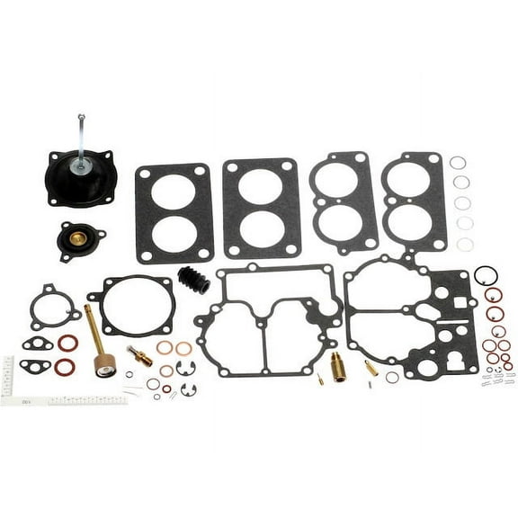 Carburetor Repair Kit - Compatible with 1975 - 1987 Toyota Land Cruiser 4.2L 6-Cylinder CARB 2BBL 1976 1977 1978 1979 1980 1981 1982 1983 1984 1985 1986