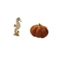 thumbnail image 5 of Escultura De Resina De Calabaza Dorada, Adorno Decorativo De Peluche Para Oficina, Dormitorio, Sala De Estar, Sofá, Cojín Y Decoración De Chimenea De Halloween., 5 of 8