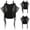 #13 Black, variant on Women Gothic Top Buckle Straps Cold Shoulder Mesh Bell Sleeve Witch Halloween Costume Gothic Tee