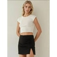 thumbnail image 4 of Mini Skort with Draped Detail, 4 of 5