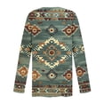 thumbnail image 5 of LOVZFMLL Cardigan pour Femmes Imprimé à Manches Longues, Ouvert à l'Avant, Cardigan à Boutons, 5 of 5