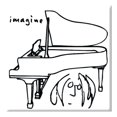 thumbnail image 1 of John Lennon Aimant de Frigo Imagine, 1 of 1