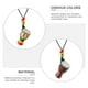 thumbnail image 5 of 4pcs mini collar de diseño de tambor africano colgante personalizado collar decorativo, 5 of 5