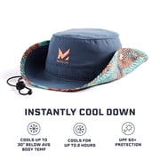 MISSION Cooling Bucket Hat - Sea Palm