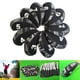 thumbnail image 5 of 10 unids/pack Golf hierro cubre conjunto Golf hierro cubierta de cabeza conjunto de ajuste de protección más hierros ligero Color: camufje negro DYNWAVEMX fundas para cabezas de palos de golf, 5 of 8