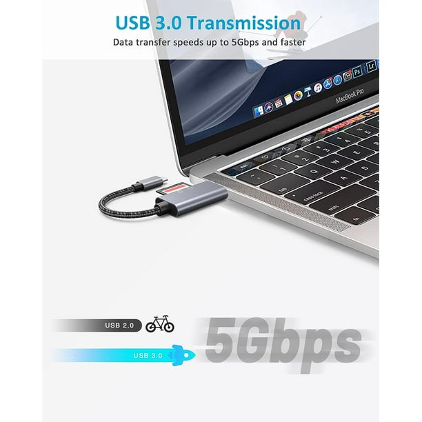 SD Card Reader for i Phone i Pad USB 3.0 Micro SD Adapter Dual