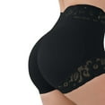 thumbnail image 4 of GILIGEGE Butt Lifting Panties for Women Womens Underwear Tummy Control Boyshorts Panties Butt Memory Strip Lace Body Shape Pants and Abdomen Tightening Four Tight Ties Women's Underwear Black Xl, 4 of 9
