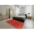 thumbnail image 5 of Ahgly Company Machine Washable Indoor Rectangle Industrial Modern Red Area Rugs, 7' x 10', 5 of 7