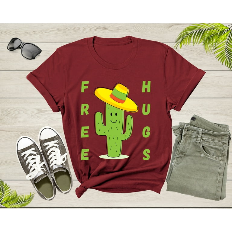 Free Hugs Funny Cactus Shirt Free Hugs Funny Cactus Shirt