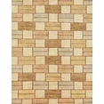 thumbnail image 1 of Ahgly Company Machine Washable Indoor Rectangle Abstract Orange Area Rugs, 5' x 7', 1 of 7