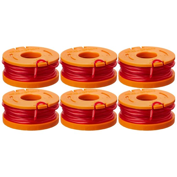 Línea de corte WORX WA0010 60 pies DoubleHelix, paquete de 6
