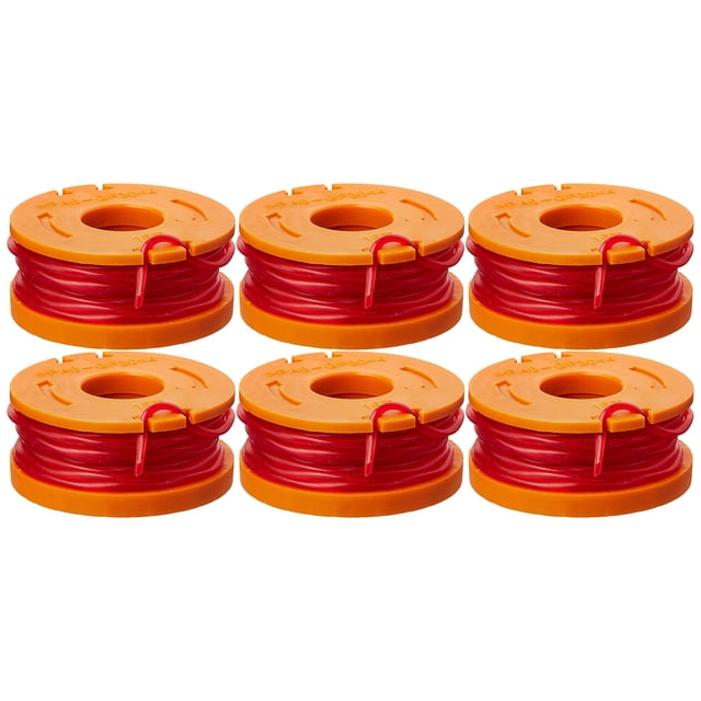Línea de corte WORX WA0010 60 pies DoubleHelix, paquete de 6