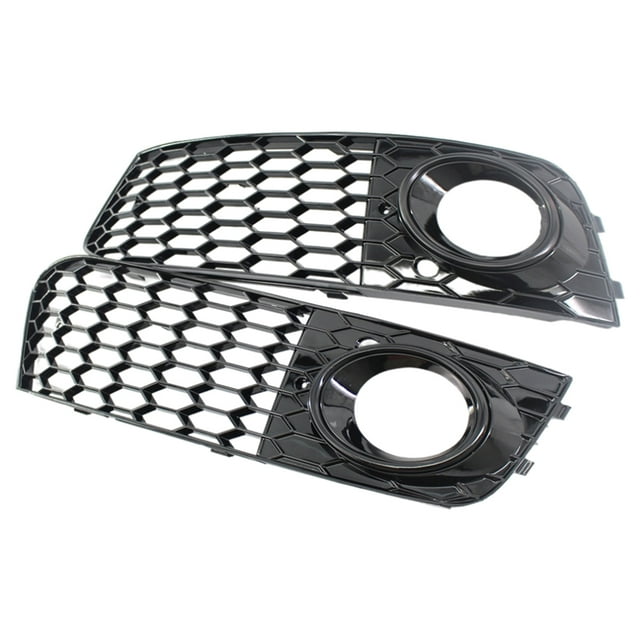 Bumper Fog Light Grille Grill for A4 B8 Style 8KD807682, Lightweight
