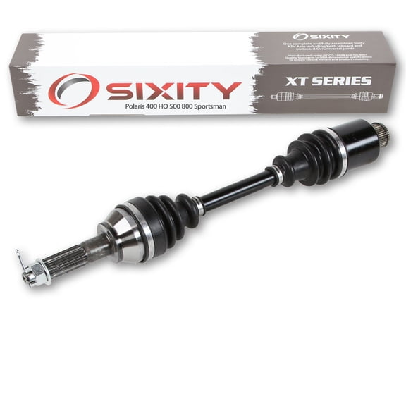 Sixity XT Rear Left CV Axle compatible with Polaris 400 HO 500 800 Sportsman 2012 2011