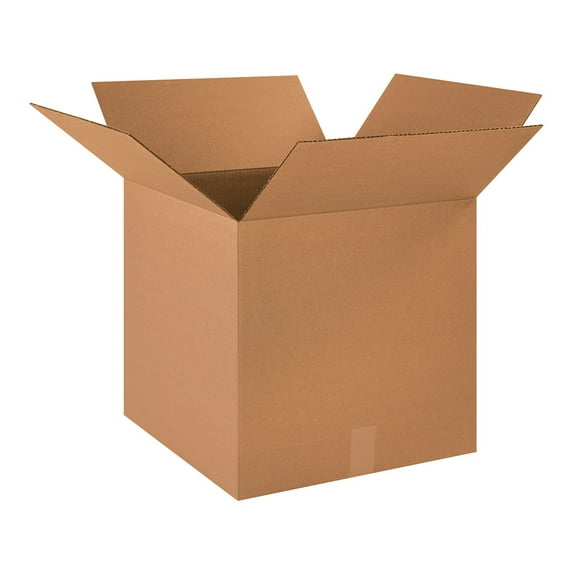 Shipping Boxes Medium, 18"L x 18"W x 18"H 20-Pack 
 Corrugated Cardboard Box for Packing, Moving and Storage 18x18x18 181818
