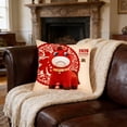 thumbnail image 1 of Uuiauoio Horse Zodiac Pillow Cover Flocked Plush Cute Animal Design Throw Pillow Case for Sofa Bed Living Room Home Decor Year of the Horse Theme, 1 of 6
