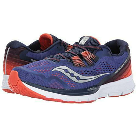 Saucony Men's Zealot ISO 3 Running Shoe S20369-2, Blue/Orange Size 12.5