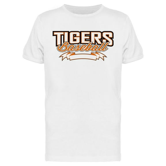 Tigers Baseball. Label T-Shirt Men -Image by Shutterstock, Male x-Large