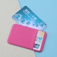 thumbnail image 3 of Yokua Mobile Phone Credit Card Wallet Holder Pocket Stick-On Adhesive Elastic Tool, 3 of 21