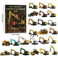 thumbnail image 2 of Heavy Equipment Advent Calendar 2025 – 24 Days of Die-Cast Construction Vehicles, Mini Trucks for Tree & Play, Non-Duplicate Models with Hanging Strings for Collectors, 2 of 7