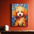 thumbnail image 3 of Poodle Dog Starry Night Van Gogh Wall Art Canvas for Living Room Oil Painting Artwork Landscape Canvas Artwok for Living Room Bedroom Home Decorations Wall Decor Large, 3 of 4