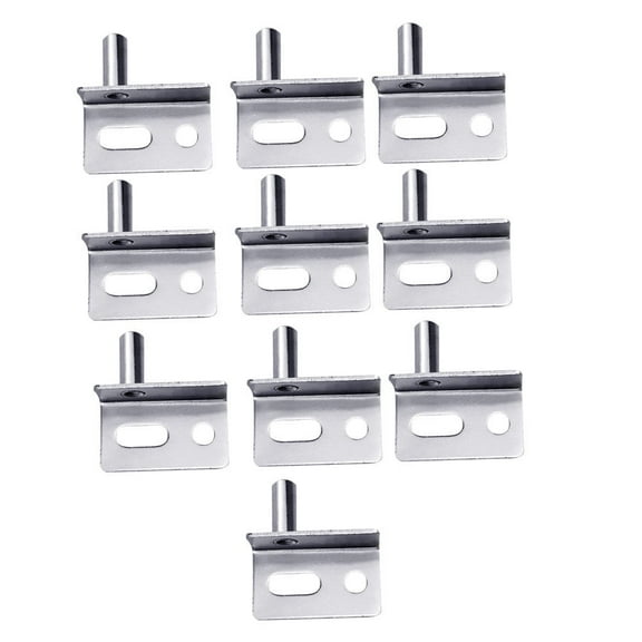 HONMEET Tall Building Rotary Door Hinge Silver 10Pcs 1In