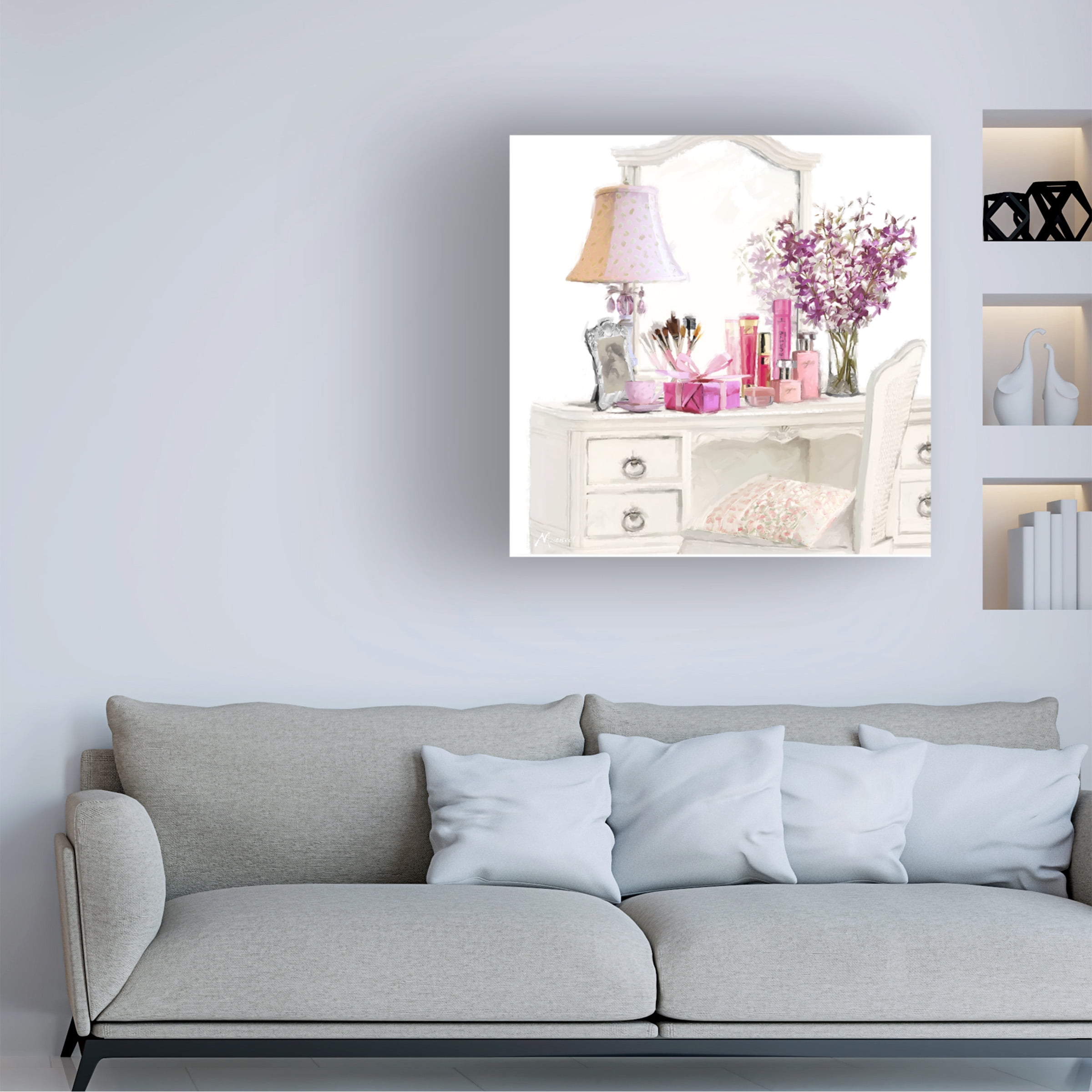 The Macneil Studio 'Dressing Table Square' Canvas Art