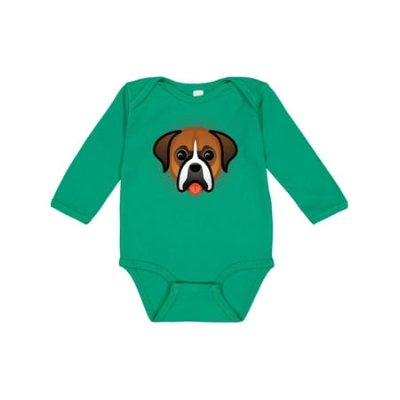 

Inktastic Boxer Dog Puppy Gift Gift Baby Boy or Baby Girl Long Sleeve Bodysuit