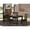 N/A, variant on East West Furniture LYCA5-CAP-W 5 Piece Dining Room Set For 4-Dining Room Table With Leaf and 4 Dining Room Chairs